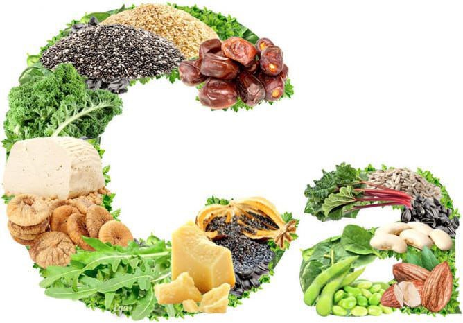Calcium is the most abundant trace element in the human